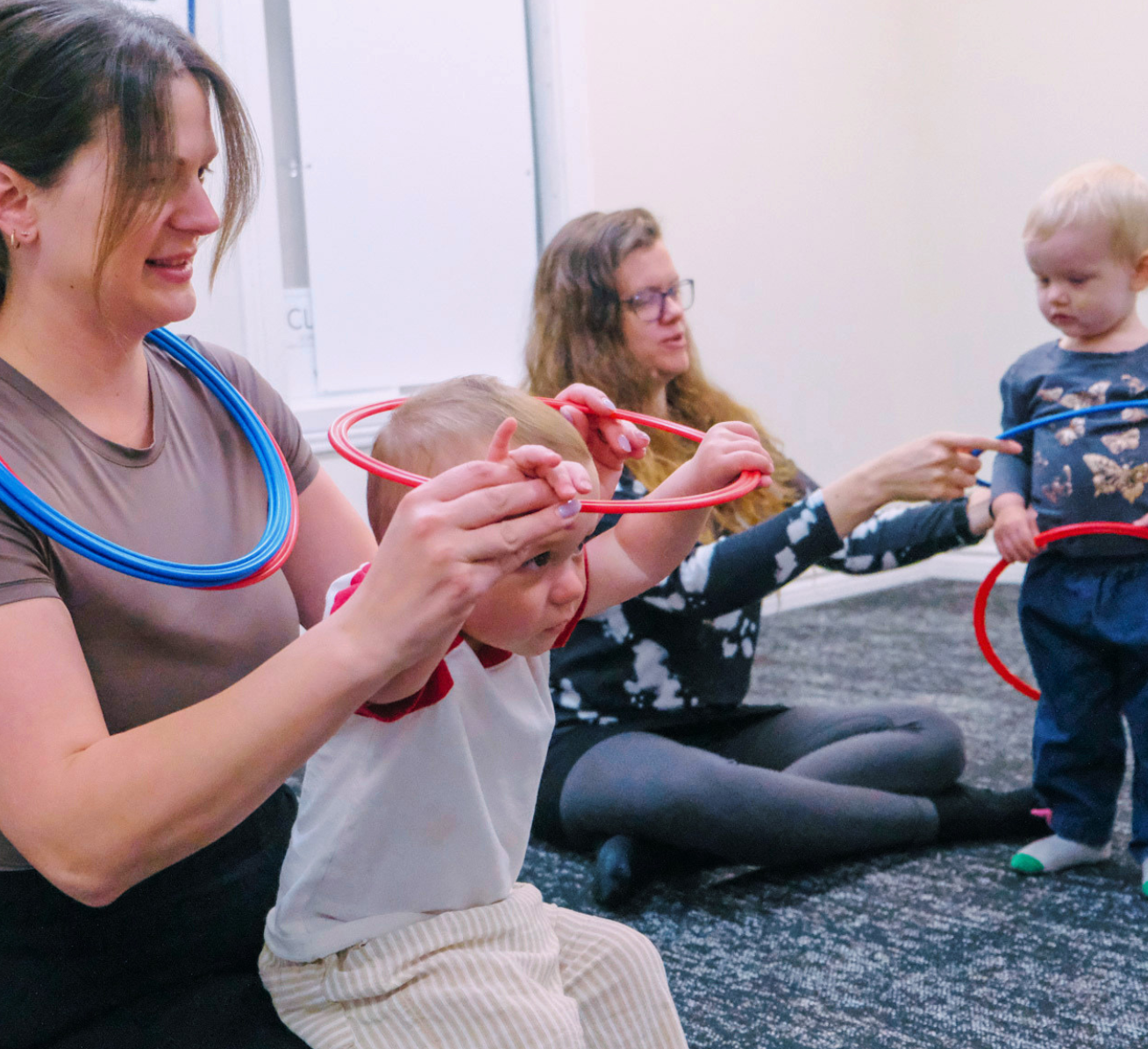 Children in a Musical Safari group class